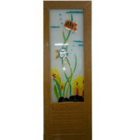 ราคา ประตู UPVC กระจกเพ้นลายปลา 2 ตัว พร้อมวงกบ U04 70cm x200cm สีสักทอง ไม่เจาะ OK ประตูไม้ราคาถูก ประตู ประตูบ้าน มีจำหน่ายขายปลีก ส่ง พร้อมจัดส่งทั่วประเทศ (12733330816)