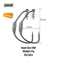 ราคา Kingdom 4ชิ้นเบ็ดตกปลาทะเล (20815172394)