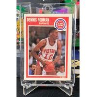 ราคา DENNIS RODMAN การ์ดบาสเก็ตบอล NBA 1989 FLEER Detroit Pistons (18582554965)
