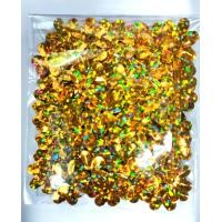 ราคา เลื่อมใบไม้ สีเหลืองทอง กว้างขนาด1 5cm สวยงามลงตัว 1ห่อ บรรจุ 200ชิ้น ราคา10บาท (21315483795)