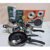 ราคา ชุดเครื่องครัว หม้อ กระทะ ชุด 7 ชิ้น นกนางนวล (19543272329)