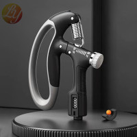 ราคา เครื่องบริหารมือ Hand Grip ที่บริหารมือข้อมือ บริหารนิ้วมือ แฮนด์กริ๊ป Hand Exerciser อุปกรณ์บริหารมือ ปรับได้10 100kg (20984609153)