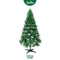 ราคา สินค้าเทศกาล Somjai Selected ต้นคริสต์มาส ต้นChristmas ต้นไม้XMas ต้นไม้ประดับตกแต่ง ต้นคริสต์มาสปลอม ขนาด 3 6 ฟุต (16722520803)