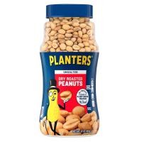 ราคา Planters Heart Healthy Dry Roasted Peanuts Original Unsalted 16oz แพนเตอร์ ถั่วลิสง คั่ว ออริจินอล ไม่มีเกลือ 453g (6289474592)