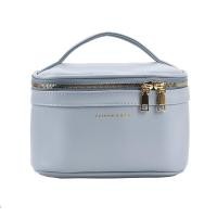 ราคา กล่องเครื่องสำอาง PU สี่เหลี่ยมจัตุรัสกระเป๋าเครื่องสำอางแบบพกพาสะดวกกันน้ำแบบพกพาแต่งหน้าความจุขนาดใหญ่กระเป๋าเก็บ (16371922728)