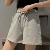 ราคา กางเกงขาสั้นสีพื้น เอวยางยืด แต่งแถบข้าง สไตส์เกาหลีสวมใส่สบาย (12550524683)