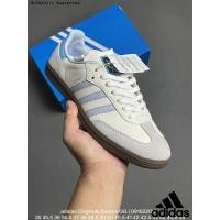 ราคา Adidas Originals Samba OG Classic Leather Sneakers Timeless Elegance รองเท้าผ้าใบผู้ชาย รองเท้าบาสเกตบอล รองเท้าเทรนนิ่ง รองเท้าบุริมสวย รองเท้าผ้าใบ (21066719925)