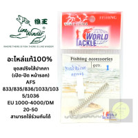 ราคา อะไหล่รอกตกปลา อะไหล่รอกหมาป่า AFS833 835 836 1033 1035 5013 มีหลายชิ้นให้เลือก ของแท้100 เป็นรอกที่แข็งแรง ใช้งานได้ยาวนาน ทั้งน้ำจืดและน้ำเค็ม (16314231283)