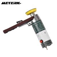 ราคา Meterk ที่ขัดเข็มขัดขนาดเล็กเครื่องขัดสายพานไฟฟ้าเครื่องบดไฟฟ้าเครื่องขัดสายพานไฟฟ้ามือถือขนาดเล็กเครื่องขัดส้นเท้ามีกระดาษทราย (17552376345)