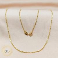 ราคา สร้อยอิตาลี 9K ลายโซ่วิ้ง chs035 (15884617383)