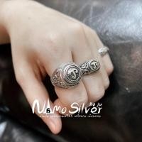 ราคา แหวนนะโม เงินแท้ หัวใหญ่ นะโม พุทธคุณ แคล้วคลาด จากภัยอันตรายทั้งปวง พลิกร้ายเป็นดี (16961924480)