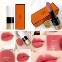 ราคา แท้100 Hermes Rouge A Levres Lipstick พร้อมถุง กลบสีปากมิด เนื้อนวลเนียนละเอียด (16853076794)