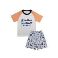 ราคา Chelsee ชุดนอนแขนสั้น เด็กผู้ชาย รุ่น 127793 94 ลายรถแข่ง อายุ 2 12 ปี ผ้า Cotton ผ้านิ่ม ไม่หนาไม่บาง ชุดนอนเด็กโต เสื้อผ้าเด็กโต (16251751692)