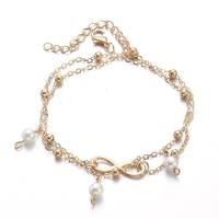 ราคา กำไลข้อเท้าแฟชั่นชายหาดโซ่เครื่องรางสำหรับผู้หญิงผู้หญิงหญิงสาวจี้พู่ไข่มุกเทียมกำไลข้อเท้าสองชั้นปรับได้แหวนนิ้วเท้าขา Boho (20022488390)