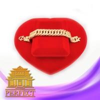 ราคา สร้อยข้อมือทองลายก้างปลา ยาว6นิ้ว น้ำหนัก2บาทชุบเศษทองเยาวราช ชุบทอง100 งานฝีมือจากช่างเยาวราช (5630278897)