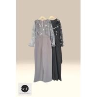ราคา Women Plus Size Jumpsuit JL69 จั๊มสูทสาวอวบ จั้มสูทออกงาน ผ้าเนตปัก M36 38 XL40 44 ชุดสาวอวบไปงาน ชุดทำงานสาวอวบ แบรนด์ไทย (18168112749)