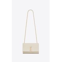 ราคา YSL กระเป๋า SAINT LAURENT bag MEDIUM KATE IN GRAIN DE POUDRE EMBOSSED LEATHER Cross Body bags Shoulder bags (21146770652)