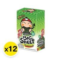 ราคา เถ้าแก่น้อย บิ๊กชีท สาหร่ายทอดแผ่น รสคลาสสิค 3 5 ก x 12 TAOKAENOI Big Sheet Seaweed Classic 3 5 g x 12 (21005517400)