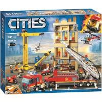 ราคา LEGO City Fire Boat 60109 Fire Vehicle General Administration 60110 Boys and Childrens Assembly Lego puzzle block toys (20709821736)