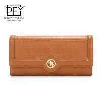 ราคา กระเป๋าสตางค์ perfect for you forever young กระเป๋าสตางค์ใบใหญ่ 3พับ กระเป๋าสตางค์ยาวของผู้หญิง 6101 005 (16641306703)
