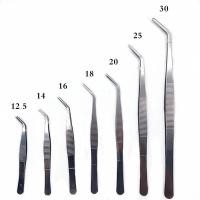 ราคา คุณภาพสูงพ่นทรายแหนบ304สแตนเลสสตีล ไอโอดีนยาวคีม12 5 30ซม ตรงข้อศอกหัวทางการแพทย์เครื่องมือ (21170699252)