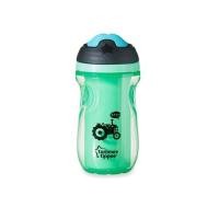ราคา Clearance Sale Tommee Tippee แก้วหัดดื่ม เก็บความเย็น Insulated Active Sippee Cup 260ml 12m ของแท้ (10812010171)