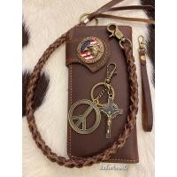 ราคา กระเป๋าหนังแท้100 กระเป๋า สาย ชุดพวงกุญแจ ได้ครบทุกอย่างตามรูป กระเป๋าหนังแท้ผู้ชาย กระเป๋าหนังแท้ใบยาว กระเป๋าผู้ชายใบยาว กระเป๋าวินเทจ (14639737739)