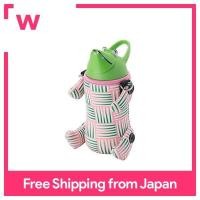 ราคา Thermo Mug Drink Bottle With Water Bottle Straw 380Ml Animal Bottle Green wave Pink Green 5155ALF (15789983585)