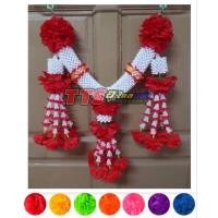 ราคา พวงมาลัยสามชาย พวงมาลัยแขวนหน้ารถ พวงมาลัยประดับตกแต่งศาลพระภูมิ พวงมาลัยรถบรรทุก รถบัส (15999081379)