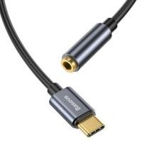 ราคา ส่งไว Baseus Type C to 3 5mm Adapter USB C Type C to 3 5 mm Headphone Audio (11365812166)