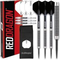 ราคา RED DRAGON Pegasus Tungsten Steel Darts Set 21g 22g 24g 26g 28g 30g Black Red Dragon Stems and Black Flights 24 0 Grams (19502051847)