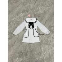 ราคา เซท 2 ชิ้น จั้มสูทขาสั้นลูกไม้ลายหัวใจ แต่งกระดุมหน้า แขนยาวคอปกแต่งแทบกุ้นขอบสีดำตัดขอบปก สองชั้น CODE 07 1249 (19724902485)