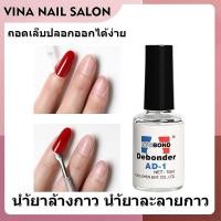 ราคา VINANAILSALON น้ำยาละลายกาว น้ำยาถอดเล็บปลอม ถอดเล็บ PVC Evobond Debonder ล้างเล็บ น้ำยาละลายกาว ถอดเล็บ PVC K15 (16969788663)