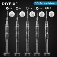 ราคา DIYFIX 618ไขควง3D ความแม่นยำสูง Y 0 6 T2 PH 1 5 Pentagon 0 8 M 2 5สำหรับ iPhone 8X11 12 Pro Max Android โทรศัพท์มือถือ Huawei Xiaomi Samsung ลบครีมฝาหลังสายเมนบอร์ดฯลฯ (7863225074)