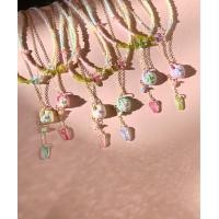 ราคา Key to love lock necklace สร้อยกุญแจหัวใจดินปั้นสุดคิ้ว (20660903404)