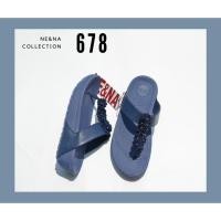 ราคา รองเท้าเเฟชั่นผู้หญิงเเบบเเตะ Flip Flop No 678 NE NA Collection Shoes c2 (19909077895)