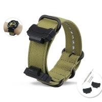 ราคา 16มม ผ้าใบไนลอนสายนาฬิกาข้อมือ16มม สำหรับ Casio G SHOCK GA 110 DW 5600 DW 6900 G 8900 GLS 100สายรัดข้อมือสายนาฬิกาข้อมือสำหรับ Apple Watch อะแดปเตอร์ซิลิโคน (19840700828)