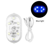 ราคา ไฟ Led สร้างบรรยากาศในรถยนต์โคมไฟอ่านหนังสือภายในรถยนต์แบบไร้สายควบคุมด้วยเซนเซอร์ระบบสัมผัสแบบ USB ชาร์จได้มี6เม็ด (13414017082)