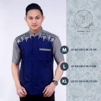 ราคา Koko เสื้อแขนสั้น ปักลาย สไตล์มุสลิม สําหรับผู้ใหญ่ ผู้ชาย (16452784120)