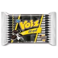 ราคา ขนม Voiz Cracker วอยซ์ แครกเกอร์สอดไส้ครีม รสช็อกโกแลต สตรอเบอร์รี่ นม ครีมมี่บัตเตอร์ 12ซอง sumo Go Choco roll (12667801703)