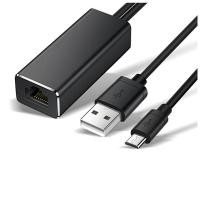 ราคา Micro USB Ethernet Adapter 10 100Mbps for Fire TV Stick USB to RJ45 USB Network Card for Google Chromecast Gen 2 1 Ultra (18055558997)