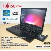 ราคา โน๊ตบุ๊คมือสอง Notebook Fujitsu A744 Core i7 4610M RAM 4GB HDD 500GB ขนาด15 6 นิ้ว (18384063120)