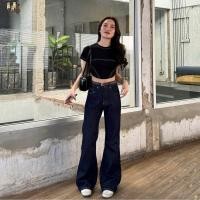 ราคา กางเกงยีนส์ BAVE 83921 ทรงขาม้าเอวต่ำ มี 2 สีสวยมาก (20975737506)