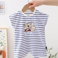 ราคา ในฤดูร้อนเด็กทารก Romper เสื้อผ้าแฟชั่นผ้าฝ้ายแขนสั้นลายจั๊มสูทบอดี้สูทพิมพ์ลายการ์ตูนเด็กทารกเด็กแรกเกิดเสื้อผ้าเด็กผู้หญิงเด็กชายวัยหัดเดิน0 2ปี (19222465929)