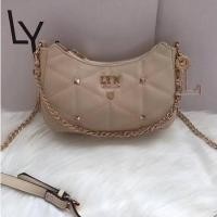 ราคา กระเป๋าสะพายข้างทรงพอช LYN มี 2 สาย กระเป๋าประดับหมุดหน้าโซ่ รุ่นนี้ขายดี (20499512005)