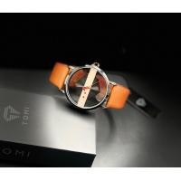 ราคา นาฬิกาTomi นาฬิกาแบรนด์แท้ นาฬิกากันน้ำ นาฬิกาข้อมือชาย นาฬิกาใส สายนาฬิกา สายหนัง หน้าปัด 40 มม แถมกล่องแบรนด์ฟรี (17429272115)