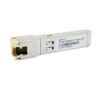 ราคา Gigabit RJ45 SFP Module 10 100 1000Mbps SFP Copper RJ45 SFP Transceiver Gigabit Ethernet Switch (14719410321)