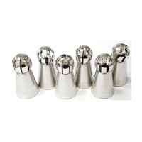 ราคา หัวบีบวิปครีม หัวบีบวิปปิ้งครีม หัวบีบเกาหลี Sphere ball tube ราคา ชิ้น (18898547643)