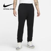 ราคา Nike Mens Air Fit Joggers Black ไนกี้ กางเกงจ๊อกกิ้งผ้าเฟรนช์เทรี สีดำ (21270774173)