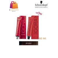 ราคา กล่องแดงเฉพาะสี โทนธรรมชาติ Schwarzkopf Igora Royal color ชวาสคอฟ อีโกร่า รอยัล ยาย้อมสีผม 60มล (19875129175)
